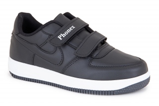 PHONEX Tennised, musta värvi. Sportlik stiil. 